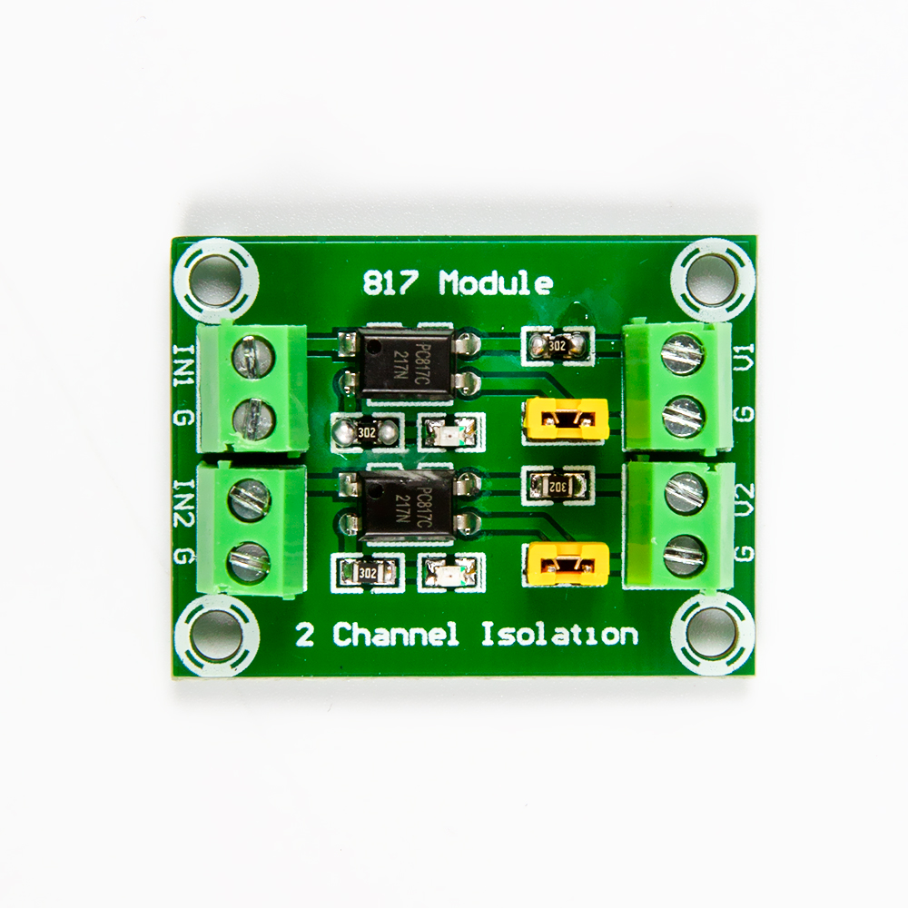 2-канальный модуль опторазвязки PC817